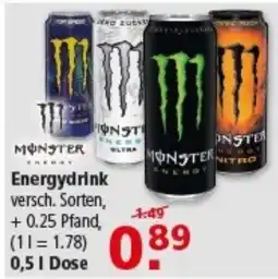 Multi Markt Monster Energydrink Angebot
