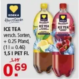 Multi Markt EDEKA Herzstücke ICE TEA Angebot