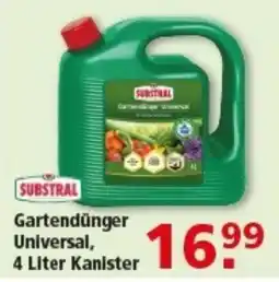Multi Markt SUBSTRAL Gartendünger Universal Angebot
