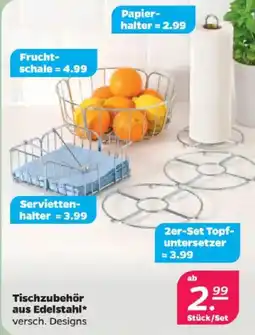 Netto Tischzubehör aus Edelstahl* Angebot