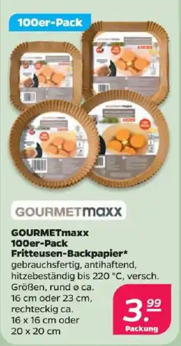 Netto GOURMETmaxx Fritteusen-Backpapier Angebot