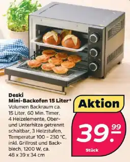 Netto Deski Mini-Backofen Angebot