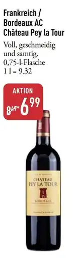 Galeria Markthalle Frankreich / Bordeaux AC Château Pey la Tour Angebot