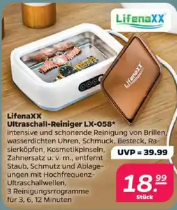 Netto LifenaXX Ultraschall-Reiniger LX-058 Angebot