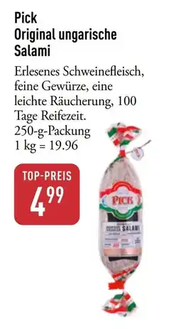 Galeria Markthalle Pick Original ungarische Salami Angebot