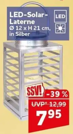 CENTERSHOP LED-Solar-Laterne Angebot
