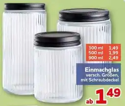 CENTERSHOP Einmachglas Angebot