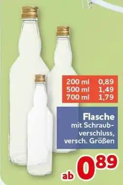 CENTERSHOP Flasche mit Schraubverschluss Angebot