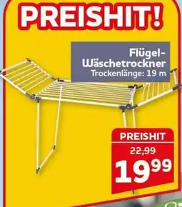 CENTERSHOP Flügel-Wäschetrockner Angebot