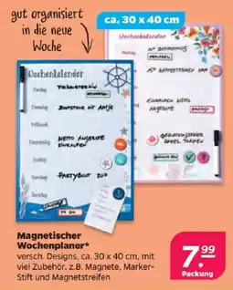 Netto Magnetischer Wochenplaner* Angebot
