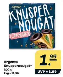 Netto Argenta Knuspernougat Angebot