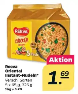 Netto Reeva Oriental Instant-Nudeln Angebot