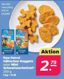 Netto Paw Patrol Hähnchen Nuggets oder Mini Schweineschnitzel Angebot