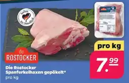 Netto die ROSTOCKER Spanferkelhaxen gepökelt* Angebot