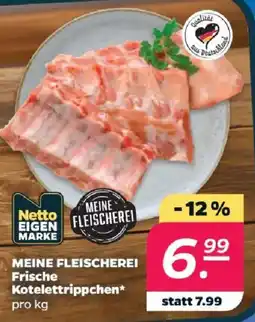 Netto MEINE FLEISCHEREI Frische Kotelettrippchen* Angebot
