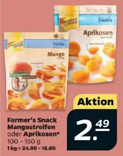 Netto Farmer's Snack Aprikosen Angebot