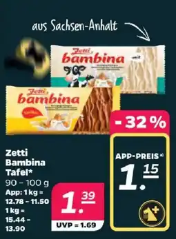 Netto Zetti Bambina Tafel Angebot