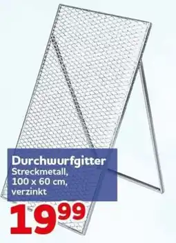 CENTERSHOP Durchwurf gitter Streckmetall Angebot