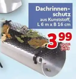 CENTERSHOP Dachrinnenschutz Angebot