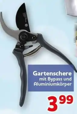 CENTERSHOP Gartenschere mit Bypass und Aluminiumkörper Angebot