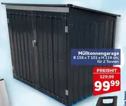 CENTERSHOP Mülltonnengarage Angebot