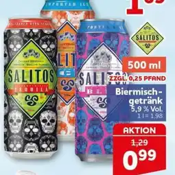 CENTERSHOP Salitos Biermischgetränk Angebot