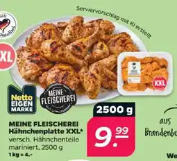 Netto MEINE FLEISCHEREI Hähnchenplatte XXL* Angebot