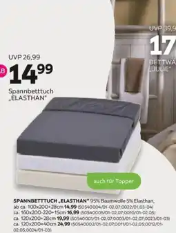 Mömax Spannbetttuch "ELASTHAN" Angebot