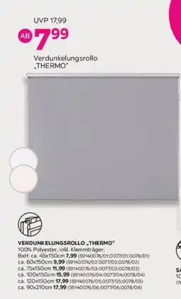 Mömax Verdunkelungsrollo "THERMO" Angebot