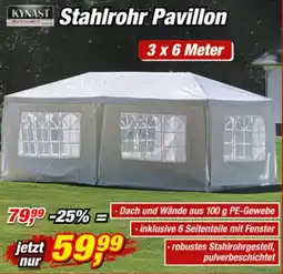 Posten Börse KYNAST Stahlrohr Pavillon Angebot