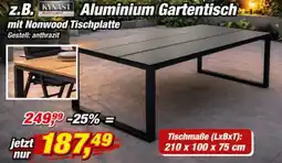 Posten Börse KYNAST Aluminium Gartentisch Angebot