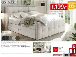 XXXLutz esposa Boxspringbett inkl. Bettkasten Angebot