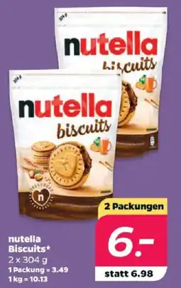 Netto nutella Biscuits Angebot
