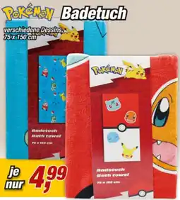 Posten Börse Pokémon Badetuch Angebot