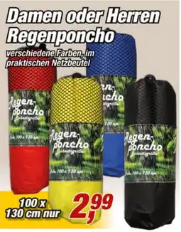 Posten Börse Regenponcho Angebot