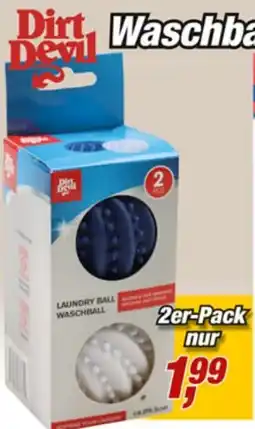 Posten Börse Dirt Devil Waschball Angebot