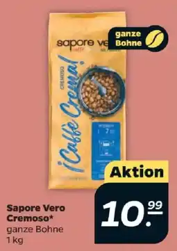 Netto Sapore Vero Cremoso* ganze Bohnen Angebot