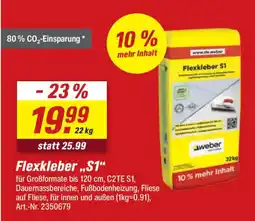 toom Baumarkt Flexkleber S1 Angebot