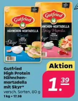 Netto Gutfried High Protein Hähnchen-mortadella mit Skyr* Angebot