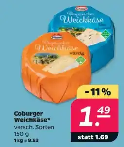Netto Coburger Weichkäse* Angebot