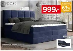 XXXLutz esposa Boxspringbett inkl. Bettkasten Angebot