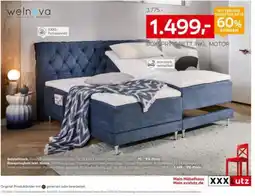 XXXLutz BOXSPRINGBETT INKL. MOTOR Angebot
