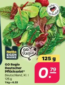 Netto GO Regio Deutscher Pflücksalat* Angebot