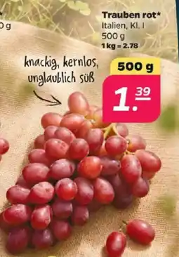 Netto Trauben rot* Angebot