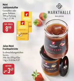 Galeria Markthalle Julius Meinl Fruchtaufstriche Angebot