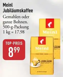 Galeria Markthalle Meinl Jubiläumskaffee Angebot