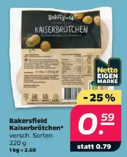 Netto Bakersfield Kaiserbrötchen Angebot