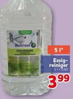 CENTERSHOP mullrose Essig-Reiniger Angebot