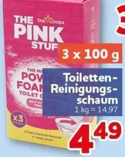 CENTERSHOP THE PINK STUFF Toiletten-Reinigungsschaum Angebot