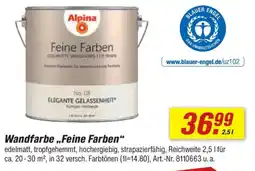 toom Baumarkt Alpina Feine Farben Angebot